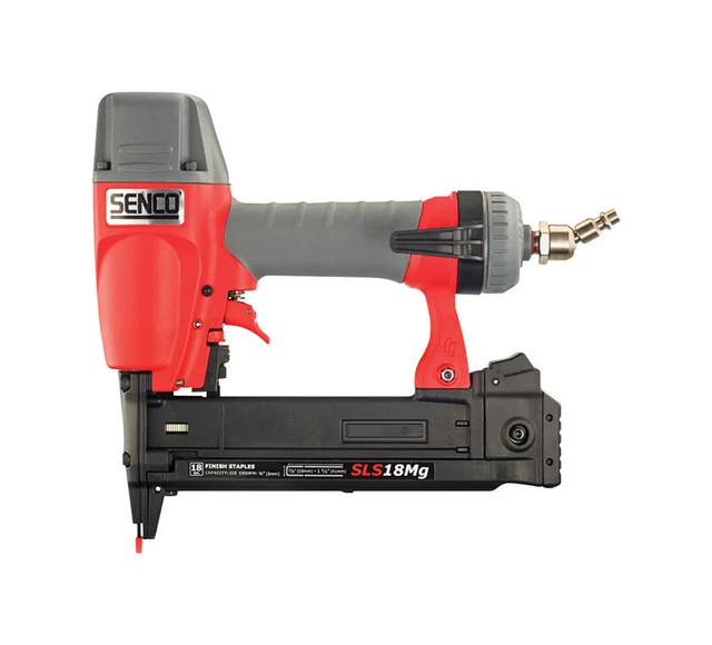 Senco 18 Ga. Medium Crown 1/4 in. Finish Stapler Senco 18 Ga. Medium Crown 1/4 in. Finish Stapler