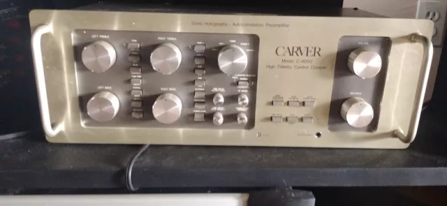 Carver - Model C-4000 - High Fidelity Control Console