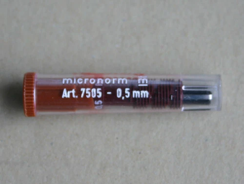 rotring 7505 Zeichenkegel 0,5mm micronorm OVP 0,5 mm