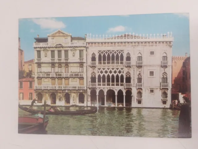 AK Italien Venedig Venice Venezia Ca'  D'oro Postcard