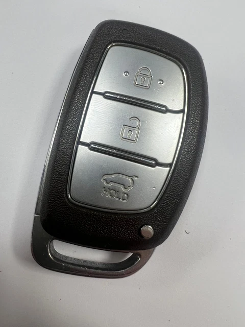 Ốp hợp kim và bao da bảo vệ chìa khóa xe Hyundai SantaFe 2019-2021 cao cấp