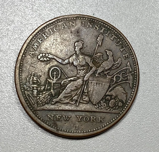 1833-H Hard Times Token New York Robinson's Jones & Co.