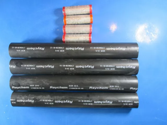 #2,#2, #2,  #4 Aluminum Underground URD Wire Heat Shrink Crimp Repair Splice Kit