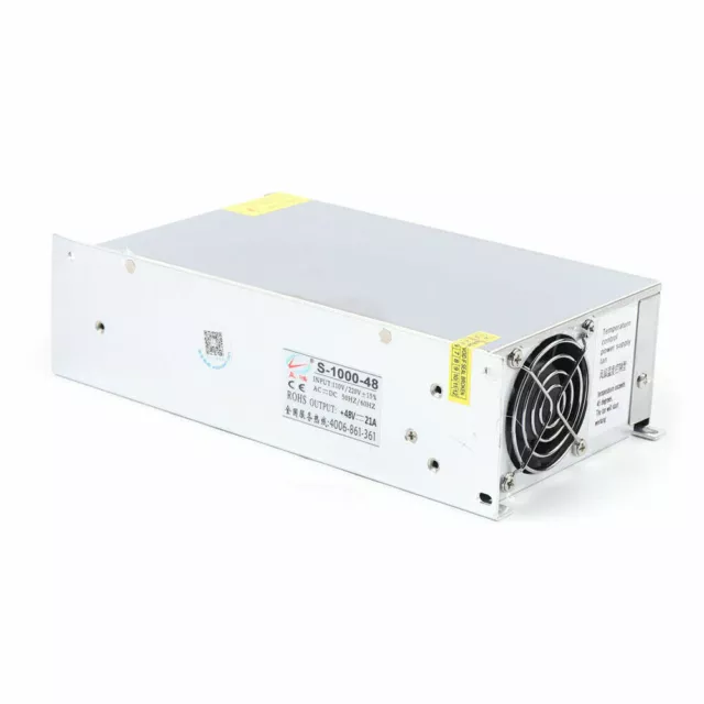 48V 20A 1000W Schalter Netzteil, Treiberanzeige Schaltnetzteil Power Supply DE 3