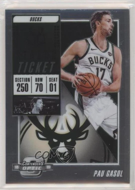 2018-19 Panini Contenders Optic Season Ticket Pau Gasol #92 HOF