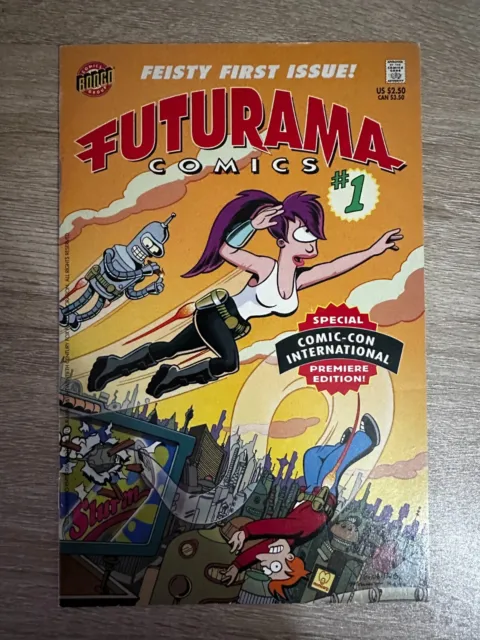 FUTURAMA Comic #1 Edition - San Diego Comic-Con International
