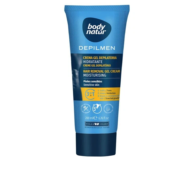Hygiène Body Natur men DEPILMEN crema gel depilatoria pieles sensibles 200 ml