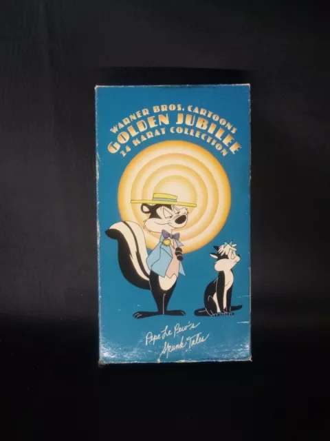 PEPE LE PEW'S Skunk Tales (VHS, 1986) Golden Jubilee 24 Karat ...