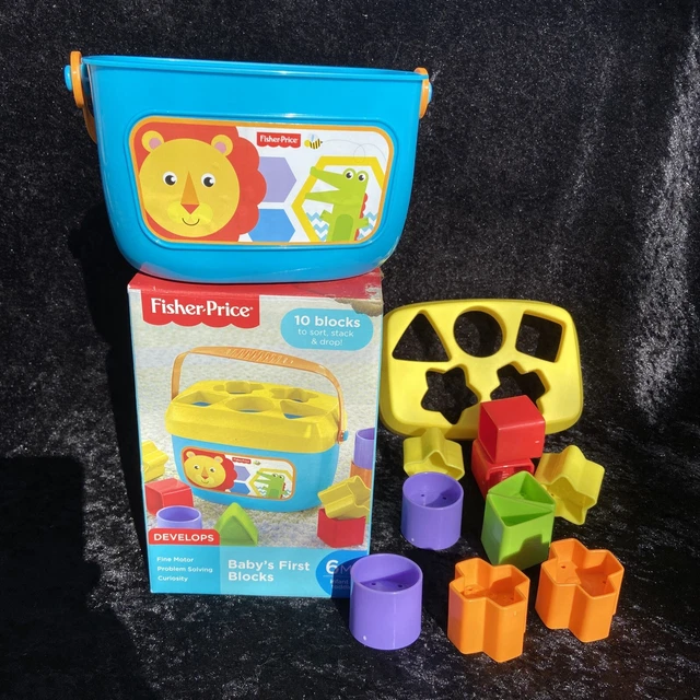 Fisher-Price Baby's First Blocks • NEW (With Box Distress) SORT IT OUT BABY