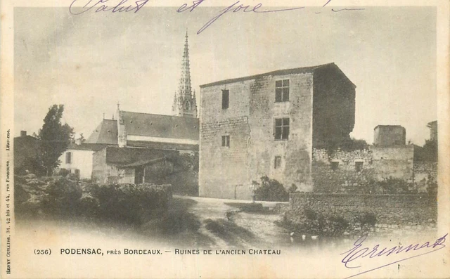 (33) Podensac - Ruines de l'ancien Château