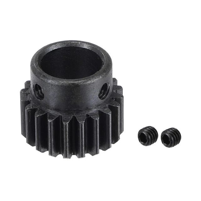 12,7 mm Blende 20T Modul 1 15 # Stahl Spur Differential Ritzel Motor Getriebe