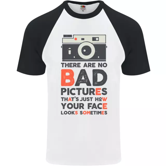 Maglietta da baseball Photography Your Face Funny Photographer da uomo S/S