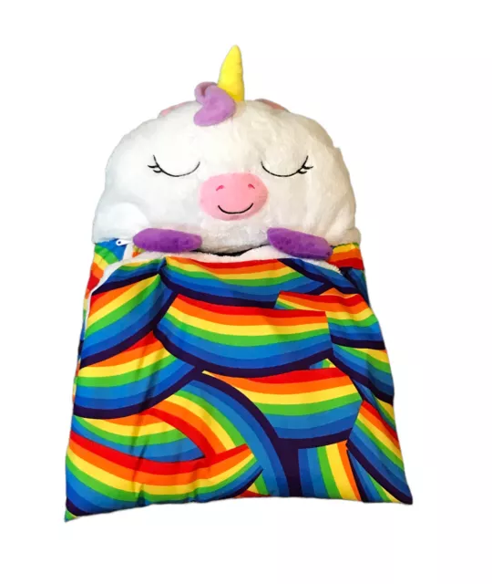 Happy Nappers Transform Comfy Sleepy Sack Rainbow Arianna White