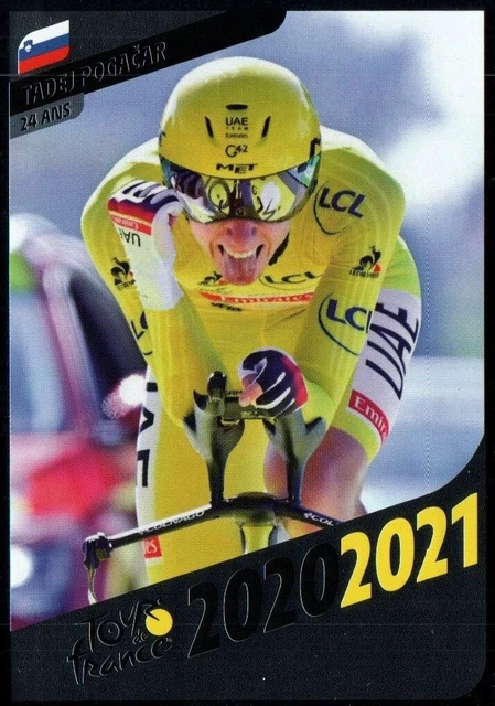 Tadej Pogačar Tour de France and Giro d'Italia Victory Cards | Local Lingo