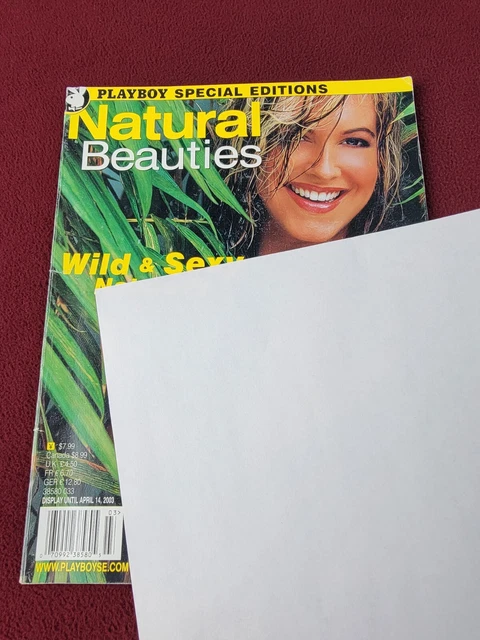 PLAYBOY ADULT MAGAZINE Nude Sexy Natural Beauties Models 2003 Hot 