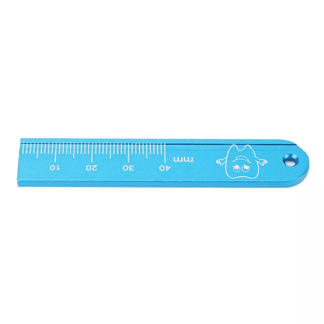 Endo Ruler Aluminium Alloy Oral Gauge Endodontic Span Measure Instruments Fo AUS