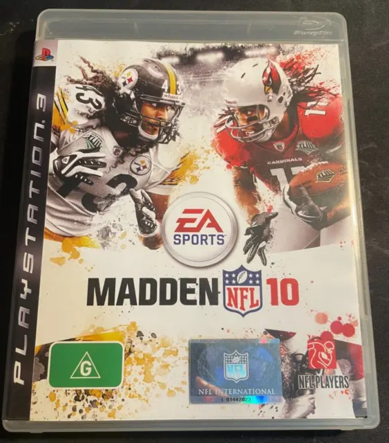 MADDEN NFL 10 by EA SPORTS | SONY PS3 [PREOWNED] NO MANUAL | AU SELLER | PAL