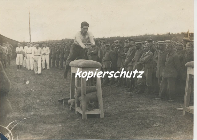 Foto Frankreich Conde les Herpy- Aisne Front-Volksfest-1917- 1.WK (U858)