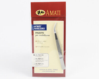 Amati AMATI UTENSILE TWEEZERS PINZETTE PER MODELLISMO PUNTE DIRITTE FINI   ART 7371/12 