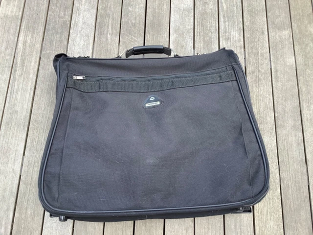 Samsonite Black 22" Wheeled Carry On Garment Bag w/Compartment - Rolling Luggage