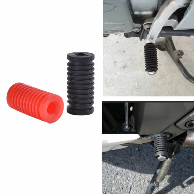 Copertura universale leva pedale cambio moto cuscinetto piede in gomma per R1 R6 */t