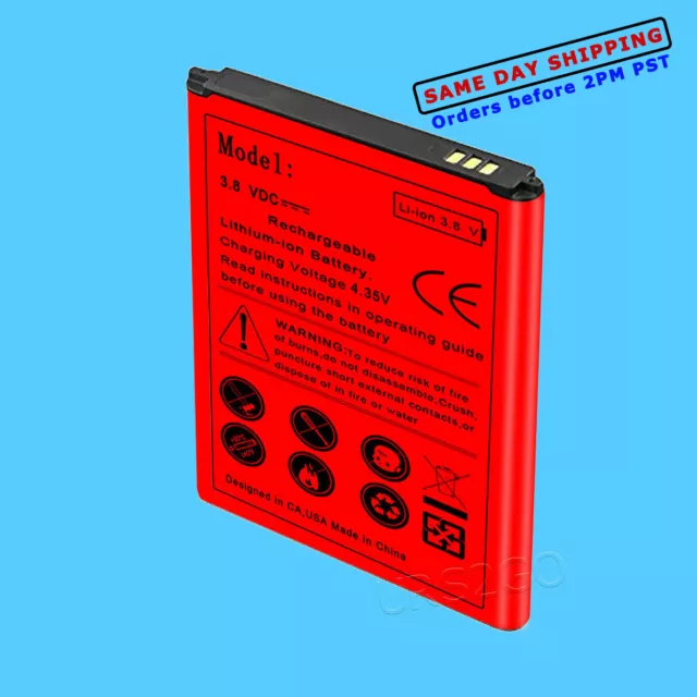 High Capcaity Extended Slim 6500mAh Battery for Samsung Galaxy Note 2 II N7100