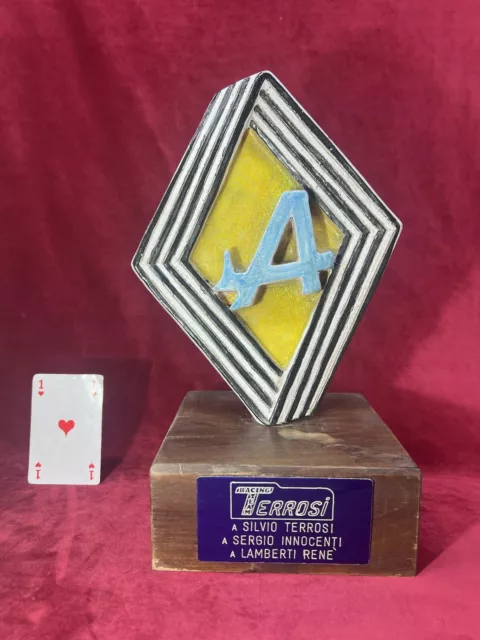 ANCIEN TROPHEE COUPE Course Rallye Automobile Alpine Renault Camaiore