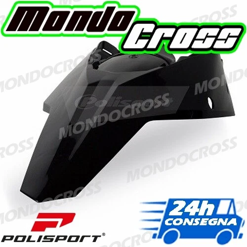 Parafango Posteriore CEMOTO Per KTM SX/SXF/SMR 2003-2007 - Ricambio In Plastica Nera, Made In Italy