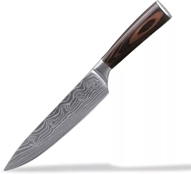 Chef Knife – WA Pro Kitchen Knife 8 Inch  High Carbon German Stainless Steel