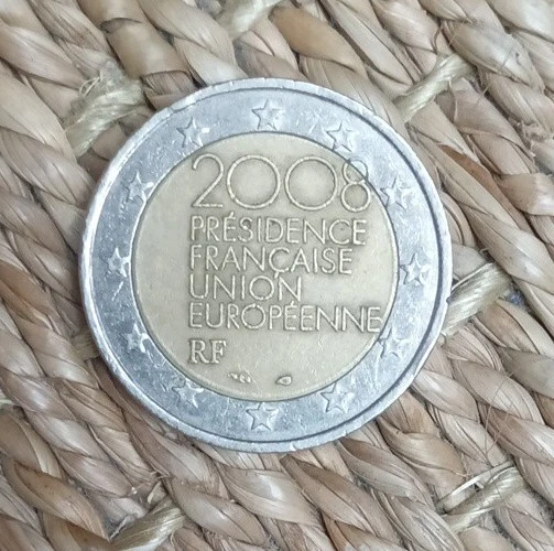 Pièce de 2 euros commémorative 2008 Très Rare