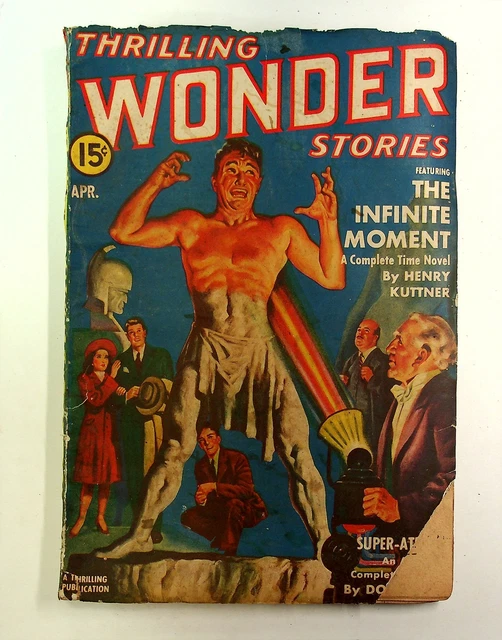 Thrilling Wonder Stories Pulp Apr 1942 Vol. 22 #1 GD- 1.8