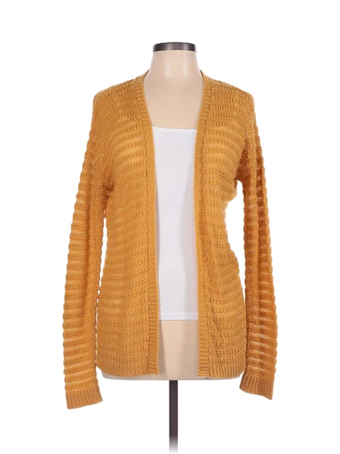 Serendipity Maui Women Yellow Cardigan L