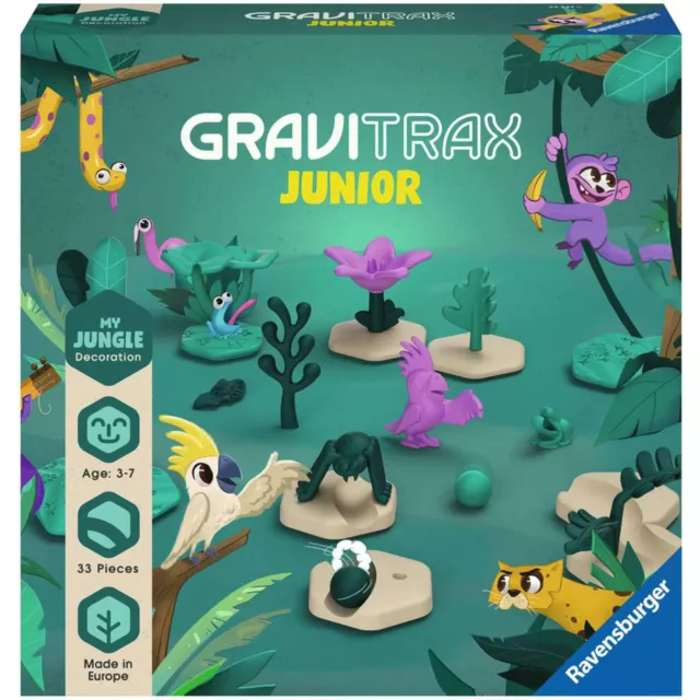 Ravensburger Bahn GraviTrax Junior Erweiterung Jungle