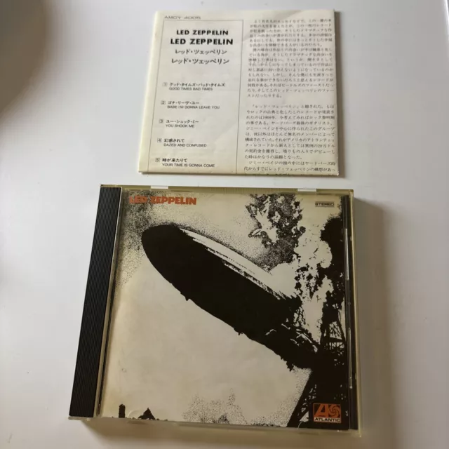 Led Zeppelin by Led Zeppelin (CD, 1969) Japan Amcy-4005