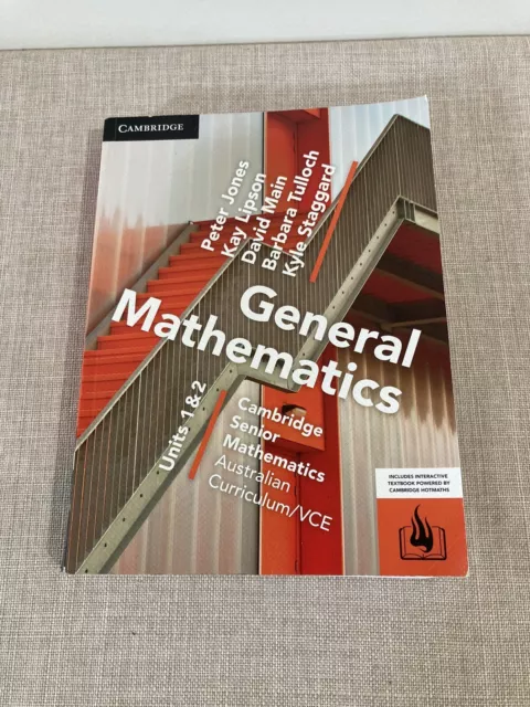 Cambridge General Mathematics Units 1 & 2 VCE
