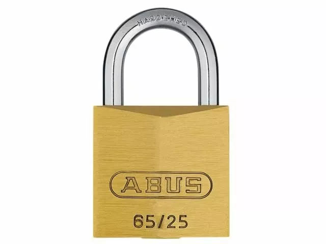 ABUS Mechanical - Cadenas en laiton de 65 / 25mm à clé identique 254