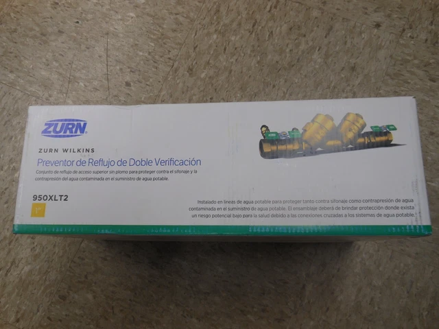 Zurn Wilkins 1-950XLT2 - 1" Double Check Backflow - NEW