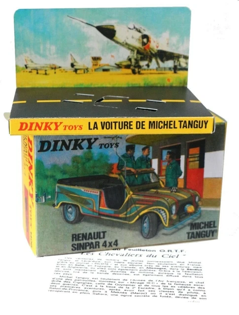 Dinky Toys 815 - Renault 4 Sinpar 4x4 Gendarmerie Militaire - Boîte D'origine