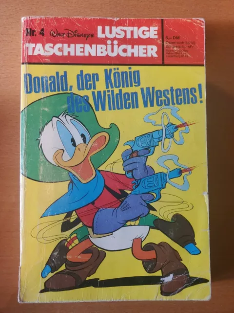 Walt Disneys Lustiges Taschenbuch No.4 Donald, der König des Wilden Westens!1981