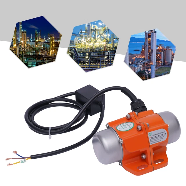 Elektrischer Vibrationsmotor 50W Edelstahl 304 - 9 Geschwindigkeitsstufen IP65 Schutz