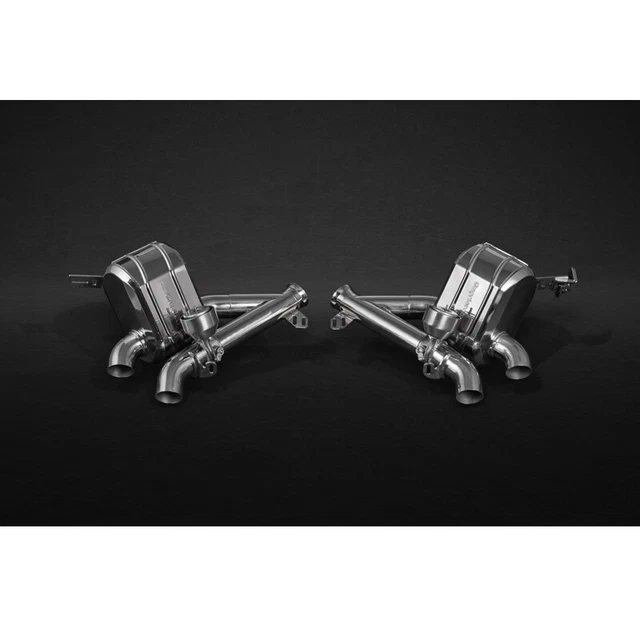 Capristo Ferrari GTC4 Lusso V12 Valved Sport Mufflers No Remote