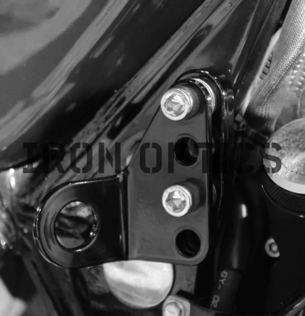 IRON OPTICS Spanngurtlasche hinten für Harley Davidson Touring Modelle Typ1