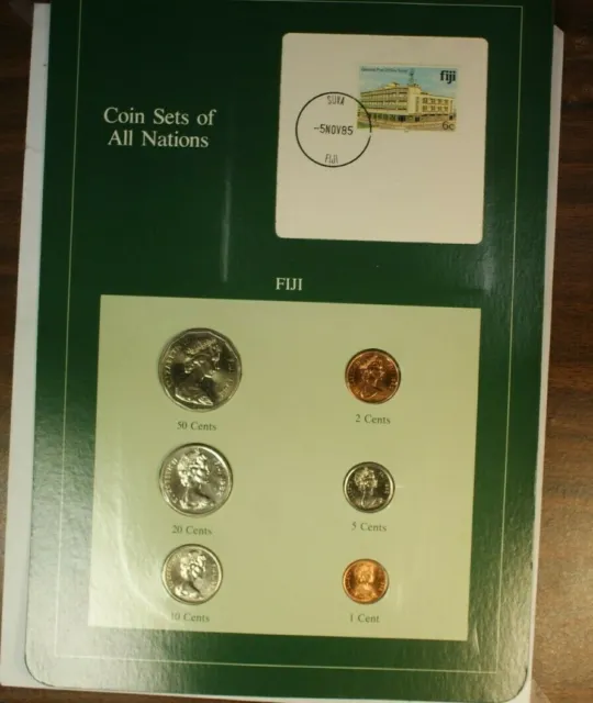 Coin Sets of All Nations Republic of Finland UNC 6 Coins BU
