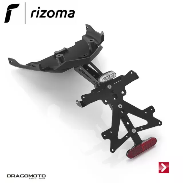 BMW F 900 R 2021-2022 Kit Porta targa Fox RIZOMA PT718B Nero