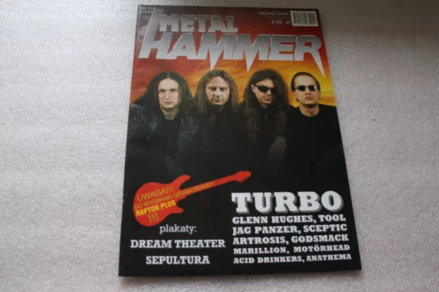 Metal Hammer 5/2001 Within Temptation, Tool, Skeptic, Artrosis, Motorhead,...