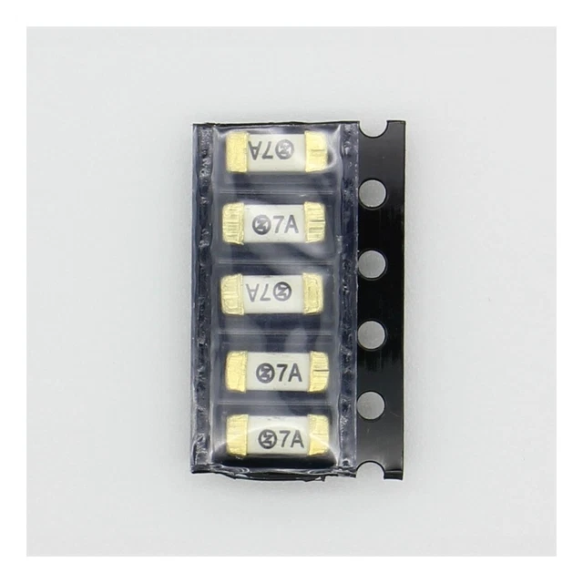5x lot Fusible ceramique 1808 SMD  - 7A - 125V 2.6x6mm - 172fus262
