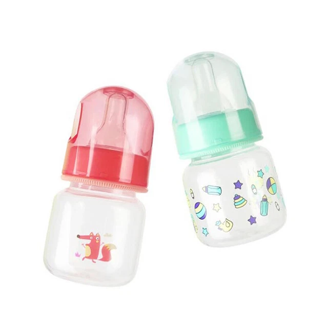 60ML Baby Newborn Mini Portable Feeding Nursing Bottle BPA Free Safe Infant ql