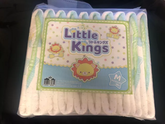 ABU Little Kings ABDL diapers Medium - 10 Pack