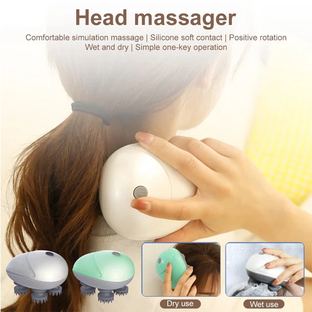 Electric Cat Massager Body Massager Health Care Relax Head Scalp Massage Device