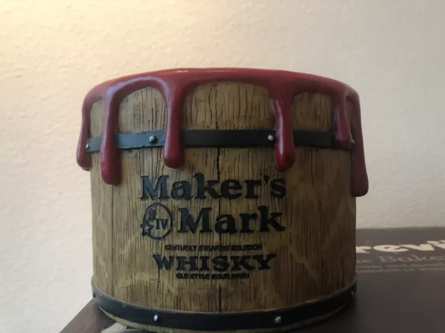 Maker’s Mark Waxed Barrel Bottle Holder